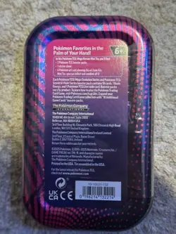 Pokemon TCG Mega Evolutions Heroes Mini Tin | FREE POSTAGE | FACTORY SEALED - Image 2