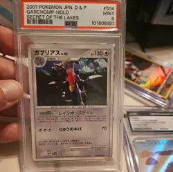 Pokemon Japanese Garchomp DPBP#504 Secret of the Lakes Holo Unl. LIGHT PLAY-2 - Image 4