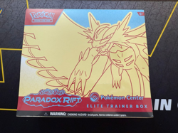 Paradox Rift Pokemon Center Elite Trainer Box ETB Roaring Moon New And Sealed - Image 1
