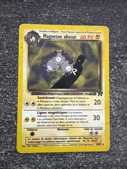 MAGNETON OBSCUR RARE - POKEMON 28/82 TEAM ROCKET EDITION 2 FR - Image 1