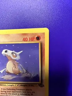 CUBONE #50/64 JUNGLE SET 1ST EDITION 1999 POKEMON TCG - Image 3