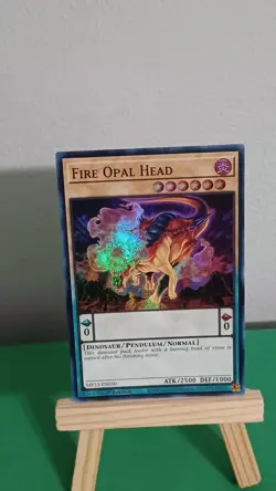 Yugioh Fire Opal Head MP23-EN266 Super Rare 25th Anniversary Tin - Image 1
