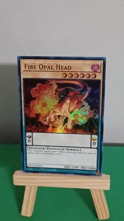 Yugioh Fire Opal Head MP23-EN266 Super Rare 25th Anniversary Tin - Image 3