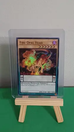 Yugioh Fire Opal Head MP23-EN266 Super Rare 25th Anniversary Tin - Image 5