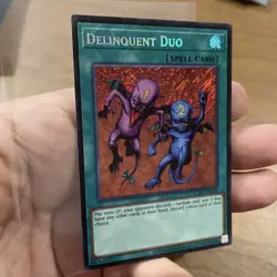 Delinquent Duo LCKC-EN101 Unlimited Secret Rare Near Mint +Bonus FREE SHIPPING! - Image 3
