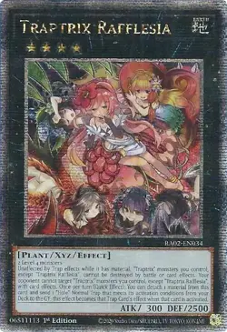 Yu-Gi-Oh! Traptrix Rafflesia (Quarter Century Secret Rare) Quarter Century Secre - Image 1