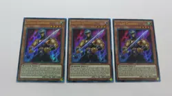 3x CHAOS GREPHER 1ST EDITION GFP2-EN039 ULTRA RARE YUGIOH NM UNPLAYED - Image 1