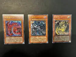 Yugioh SOI-JP001 JP002 JP003 Uria Hamon Raviel Ultimate Set of 3 Japanese - Image 1