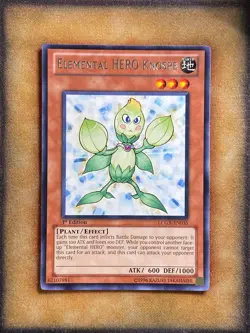 Yugioh Elemental HERO Knospe LCGX-EN035 Rare 1st Ed NM - Image 1