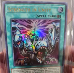Yugioh Strength in Unity MP20-EN247 Ultra Rare 1st Ed NM - Image 1