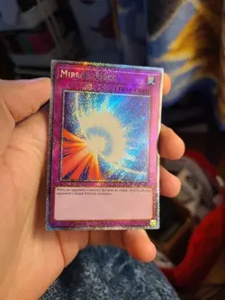 Yugioh Mirror Force RA-3=EN093 1st Platinum Secret Rare - Image 1