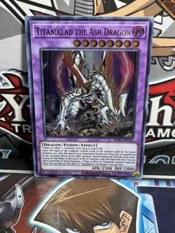 Yu-Gi-Oh! Titaniklad the Ash Dragon MP21-EN125 Ultra Rare 1st Ed NM - Image 1