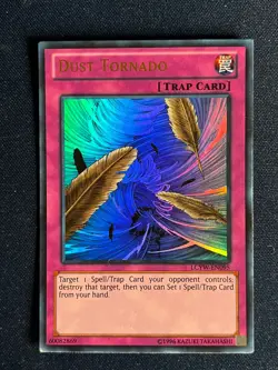 Yugioh! 1x Dust Tornado LCYW-EN095 Ultra Rare 1st Edition MP! - Image 1
