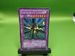 Gaia the Dragon Champion LOB-125 The Legend of Blue Eyes White Dragon Unlimited - Image 1