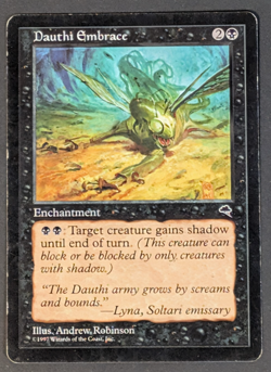MTG Card - 1x Dauthi Embrace - Tempest - HP - Vintage - Magic The Gathering 1997 - Image 1