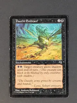 MTG Card - 1x Dauthi Embrace - Tempest - HP - Vintage - Magic The Gathering 1997 - Image 2