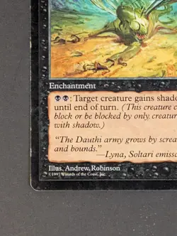 MTG Card - 1x Dauthi Embrace - Tempest - HP - Vintage - Magic The Gathering 1997 - Image 3