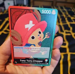 OP08-001 Tony Tony.Chopper : Leader English One Piece TCG Card : OP08: Two Legen - Image 1