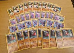 Binacle/Hawlucha/Gliscor/Gligar Pokemon Cards XY - Roaring Skies Fighting bundle - Image 1
