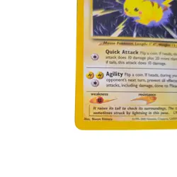 Pokemon Pikachu Card 50 HP Base Set Vintage Collectible TCG Rare - Image 2