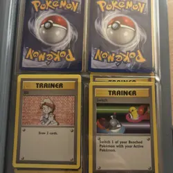 Mixed Folder Of WOTC Pokemon Trainer Cards - Image 1
