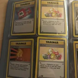 Mixed Folder Of WOTC Pokemon Trainer Cards - Image 2
