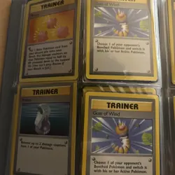 Mixed Folder Of WOTC Pokemon Trainer Cards - Image 4