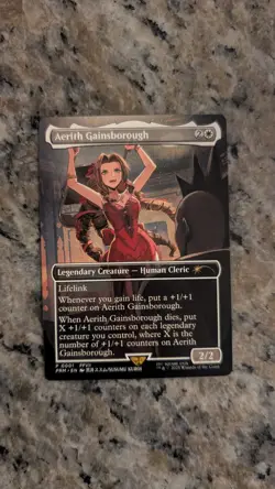 Pro Tour Aerith Gainsborough Final Fantasy Non Foil Promo NM - Image 1