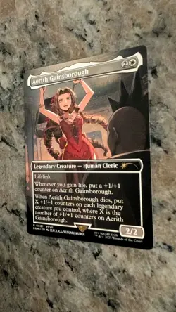 Pro Tour Aerith Gainsborough Final Fantasy Non Foil Promo NM - Image 4