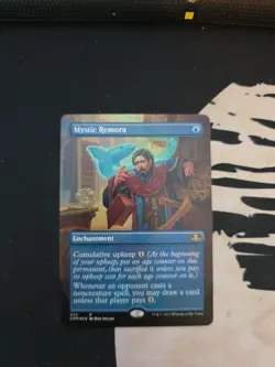 Mystic Remora (Borderless) Dominaria Remastered Foil - Image 1