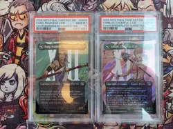 MTG Final Fantasy Vanille & Fang Surge Foil PSA 10 - Sequential Certs - GEM MINT - Image 1
