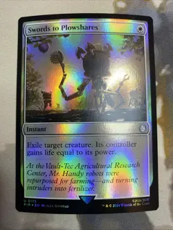 Swords to Plowshares Foil Magic: Universes Beyond: Fallout #0173 NM - Image 1