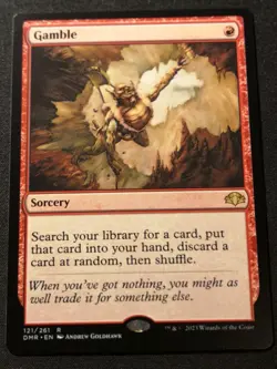Gamble - DMR - MTG - EN - NM - 121/261 - Image 1