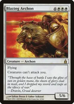 MTG - Blazing Archon - Ravnica: City of Guilds - Magic the Gathering - Image 1