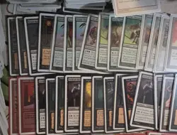 MTG White Border Cards LOT Magic the Gathering NM-M Rares No Heavy Duplicates - Image 3