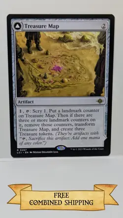 Treasure Map The Lost Caverns of Ixalan Regular - Image 1