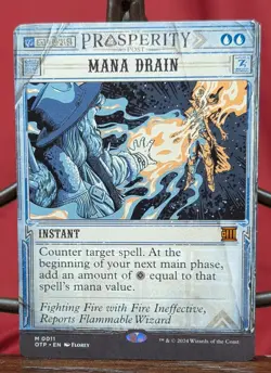 Mana Drain #0011- Outlaws of Thunder Junction: Breaking News - NM Regular - Image 1