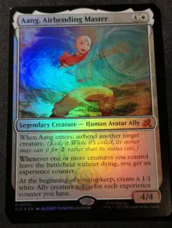 Aang, Airbending Master - Foil - TLE - MTG - EN - NM - 0074 - Image 1
