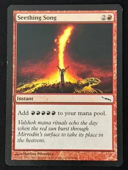 1x MTG Seething Song - Mirrodin (MRD) #104 - Magic the Gathering - Image 1