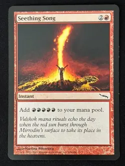 1x MTG Seething Song - Mirrodin (MRD) #104 - Magic the Gathering - Image 3