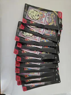 Lot Of 11 Pokemon Tcg Mega Evolutions Checklane Blisters Factory Sealed - Image 1