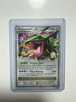 Rayquaza C LV.X DP47 Holo Diamond and Pearl Promo Card Pokemon - Image 1
