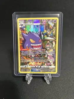 Pokemon Gengar TCG TG06/TG30 Lost Origin Trainer Gallery Holo Ultra Rare MP - Image 1