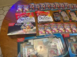 Pokemon SEALED lot: packs, boxes, and tin - Mega Absol (180) & Eevee (188) - FS - Image 1