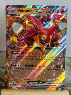 Volcanion EX Double Rare Holo Pokemon TCG SV Journey Together 031/159 NM - Image 1