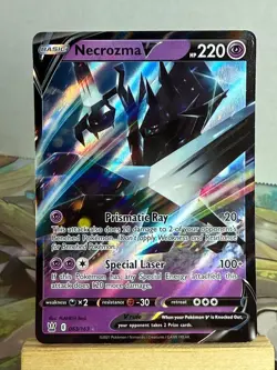 Necrozma V Ultra Rare Foil 2021 Pokemon TCG SWSH Battle Styles 063/163 NM - Image 1