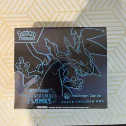 Phantasmal Flames Pokemon Center Exclusive Elite Trainer Box ETB Sealed - Image 1