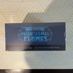 Phantasmal Flames Pokemon Center Exclusive Elite Trainer Box ETB Sealed - Image 2