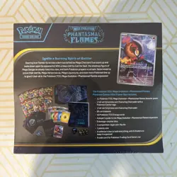 Phantasmal Flames Pokemon Center Exclusive Elite Trainer Box ETB Sealed - Image 3