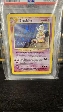 Slowking 14/111 Neo Genesis Holo Pokemon Card 🔥 PSA 7 #119100132 Make Offer! 🔥 - Image 2